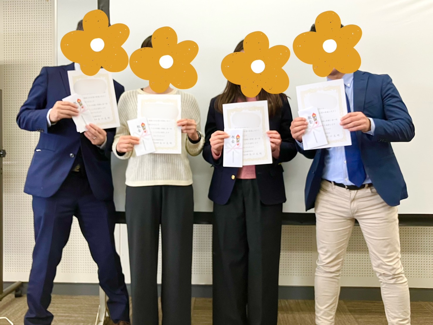 勤続表彰の様子