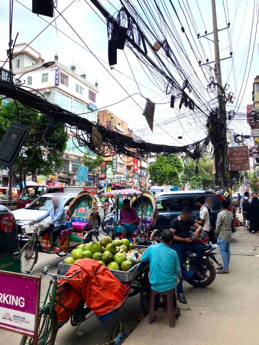バングラデシュの街の様子