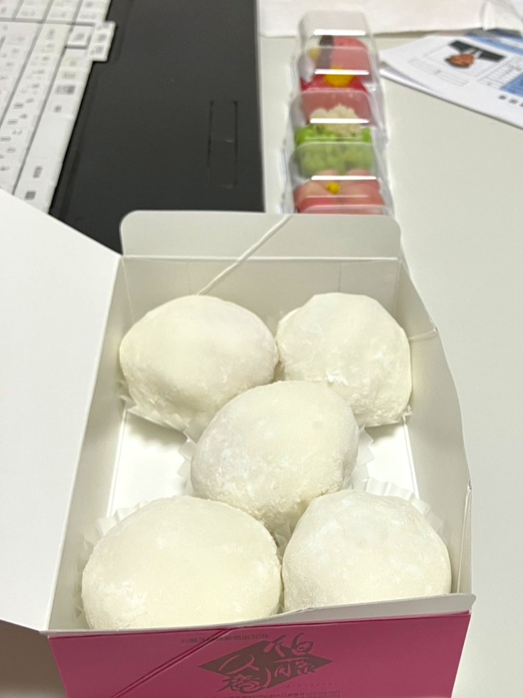 企業様からいただいた和菓子