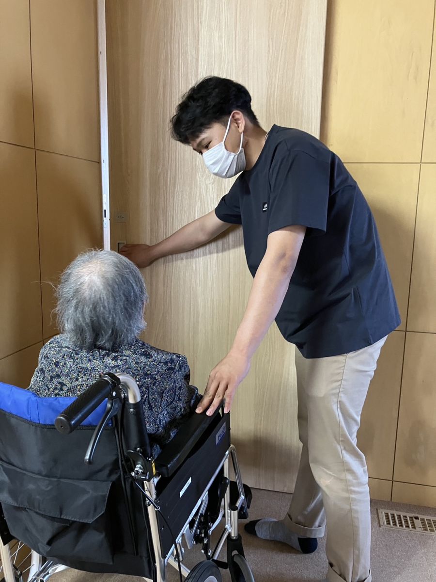 介護に従事する技能実習生