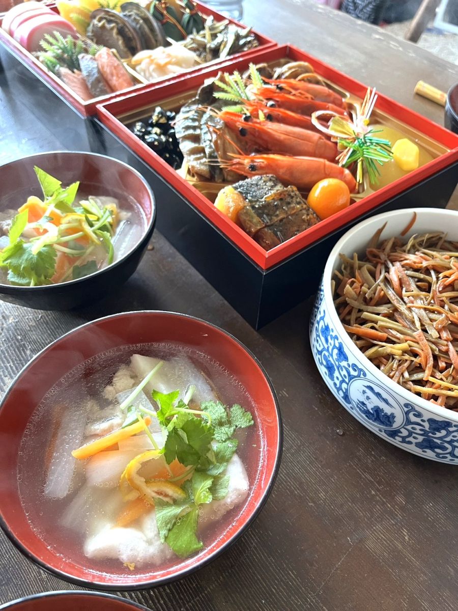 東北風のお雑煮